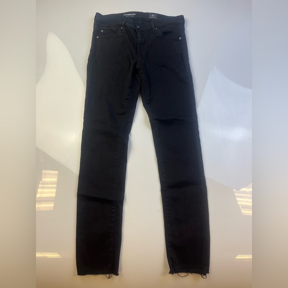 Ag Adriano Goldschmied Denim - Adriano Goldschmied Black Denim Pants r105-22